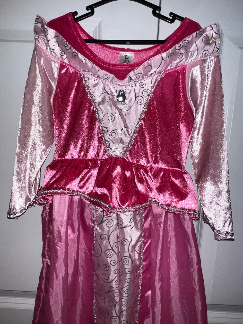 Pink Princess Dress-Up Costume for Kids